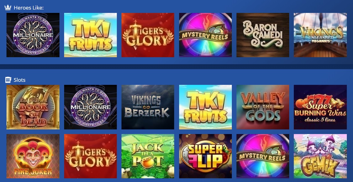 casino heroes žaidimai kazino karalius