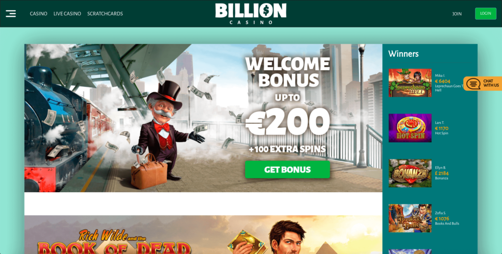 Billion casino