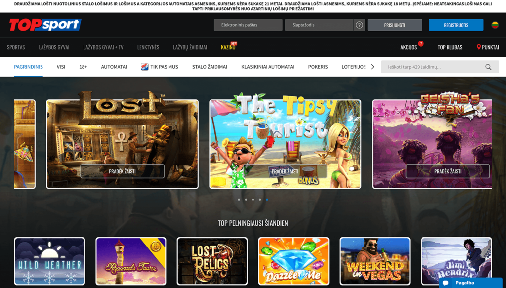 topsport casino