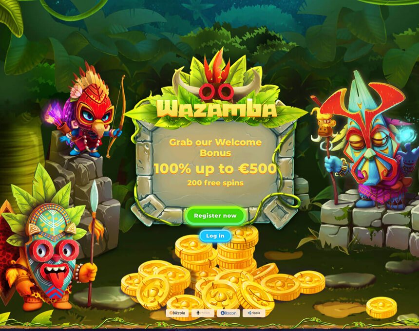 Wazamba pasveikinimo premija