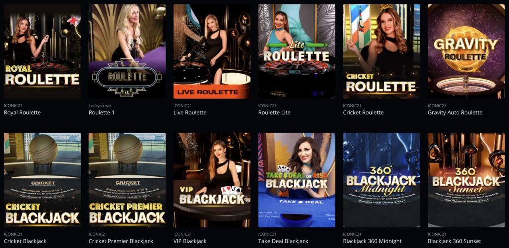 Live Casino žaidimai STARDA Casino