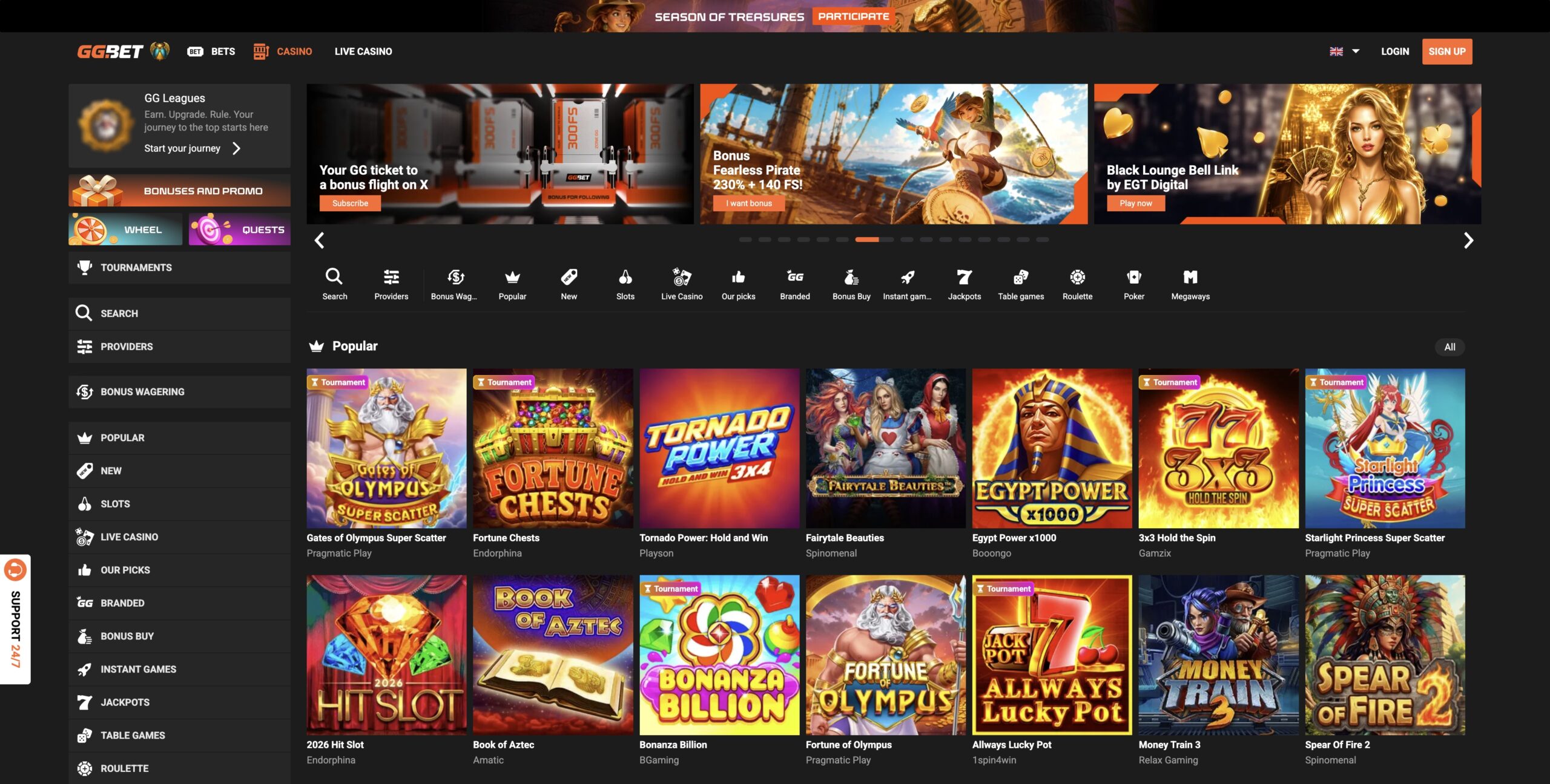 GG.Bet Casino apžvalga