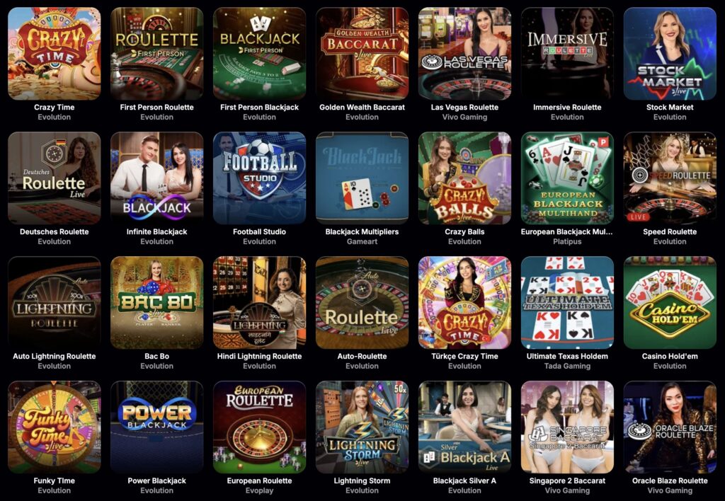 NV Casino - Live kazino